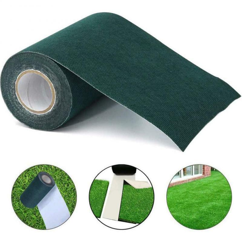 15x1000cm Synthetic Lawn Gras Carpet Artificial Turf Seaming Fix Joining Tape Waterproof Durable Easy Use Non-slip Bottom Fabric