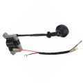 1 * Ignition Coil HT Lead 63mm 2 Stroke Engine 43cc 49cc 52cc Petrol Scooter String Trimmer Engines Moped Scooter Black