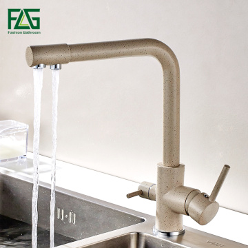 FLG Waterfilter Taps Kitchen Faucets Brass Mixer Drinking Kitchen Purify Faucet Kitchen Sink Tap Water Tap Crane For Kitchen