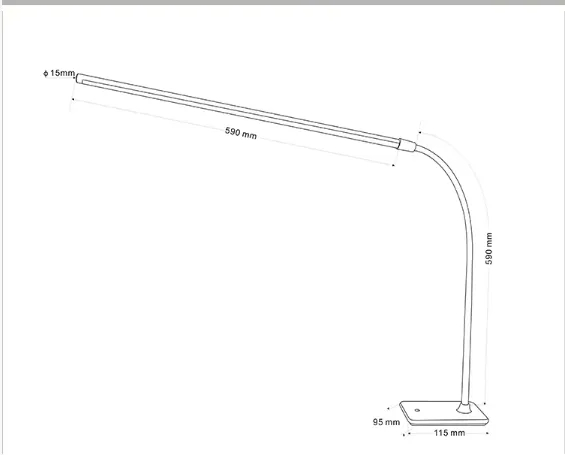 Hose Reading Light LED Eye Protection Desk Lamp