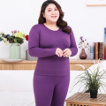 Long Sleeve Women Plus Size Thermal Long Johns Autumn Winter Women Long Johns Solid Lace Warm Women Thermal Underwear 3XL 4XL