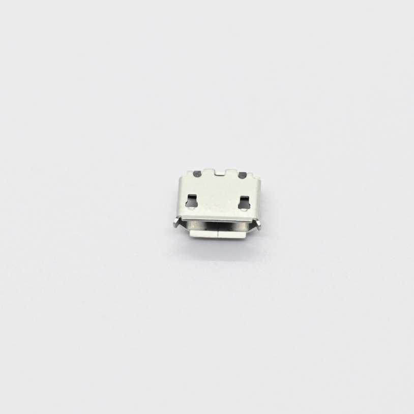 MUFM11-B-C-P-G0-X+MICRO USB 5P SMT (WITH 4 DIP SHELL)B TYPE（1）