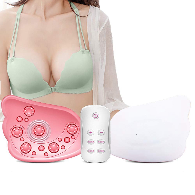 Electric Breast Massager, Wireless Breast Enhancement Instrument, Chest Enhancing Massage USB Portable Breast Extension Lifting