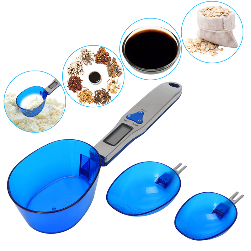 3 Spoon Digital Kitchen Spoon Scale Household Measruing Tools Kitchen cooking scale with Lcd display