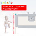 IMBAB Baby Playpen Newborn Safety Barrier Fence Adjustable Lifting Kids Bed Rails Activity Center Child Bed Fencing Gate