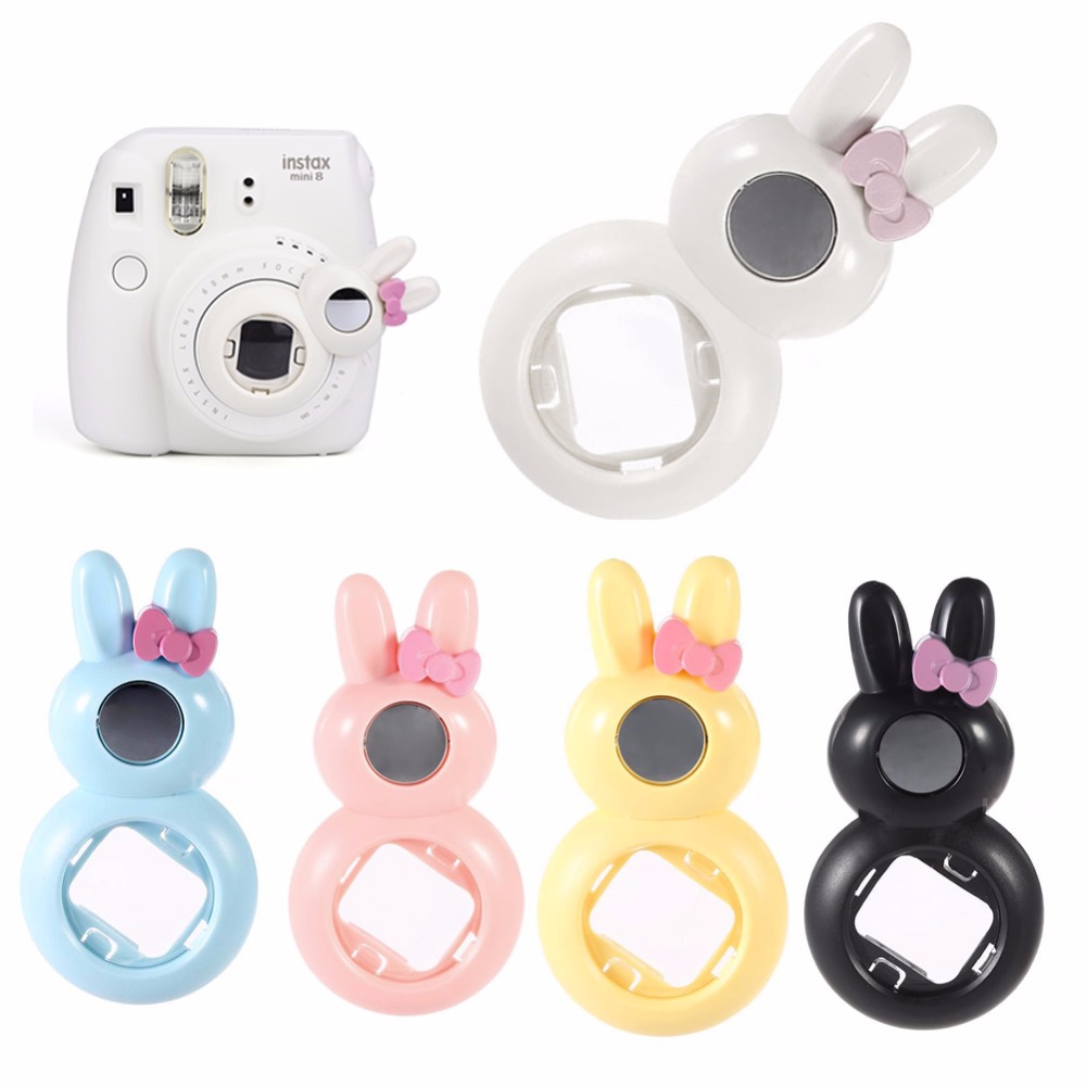 lose-up Lens Instax Mini7s/8 Rotary Self-Shot Mirror-Rabbit For Fuji Camera