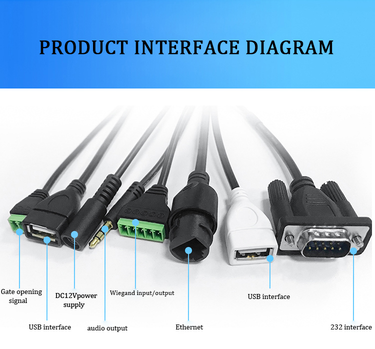 8 Inch High Performance Face Recognition Terminal