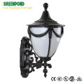 Long Life Wall-Mount Black Cast Aluminum Lantern