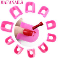 26 x Plastic Nail Forms Clip Nail Extension Edge Anti-Flooding Template Clip Sticker Tool Set Useful Sticker Tool Form