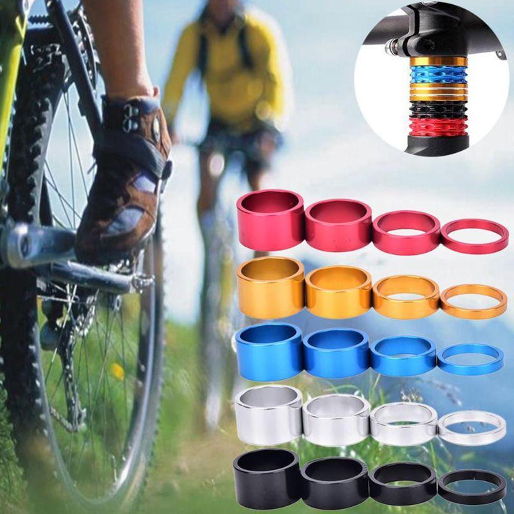 5/20mm Color Washers Bicycle Front Fork Washers Headset Washers Aluminum Alloy Head Washers Ultra-Bicycle Stem Spacers