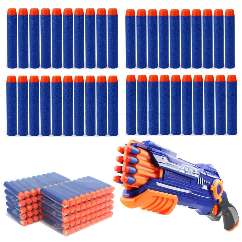 Refill Darts Bullet Bullet Toy Soft Soft Toy Accessories 7.2CM*1.3CM Round Head Bullet For Nerf Toy Gun