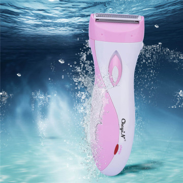 Rechargeable Electric Women Lady Epilator Waterproof Mini Shaver Underarm Bikini Trimmer Razor Facial Body Hair Remover Device