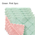 Green  Pink 5pcs