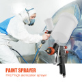 Professional Golden Painting Gun HVLP 1.3mm nozzle spray gun paint gun water based air spray gun for car paint