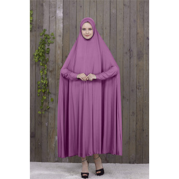 Muslim Prayer Garment Dress Women Islamic Clothing Thobe Jilbab Burka Dubai Turkey Jurken Abaya Prayer Khimar Hijab Dress Kimono