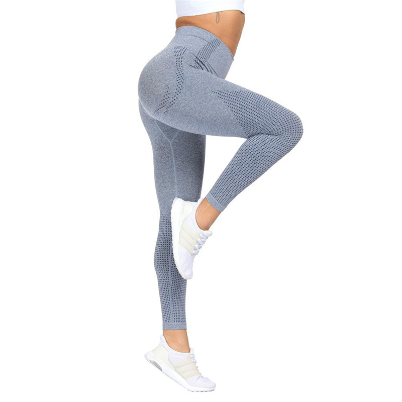 SHINBENE Seamless High Waist Athletic Gym Sport Leggings Women Tummy Control Workout Fitness Tights Flexible Nylon Yoga Pants
