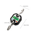 WH-C100 150kg Mini Heavy Duty Electronic Digital Stainless Steel Hook Scale Double Accuracy LCD Hanging Crane Scale