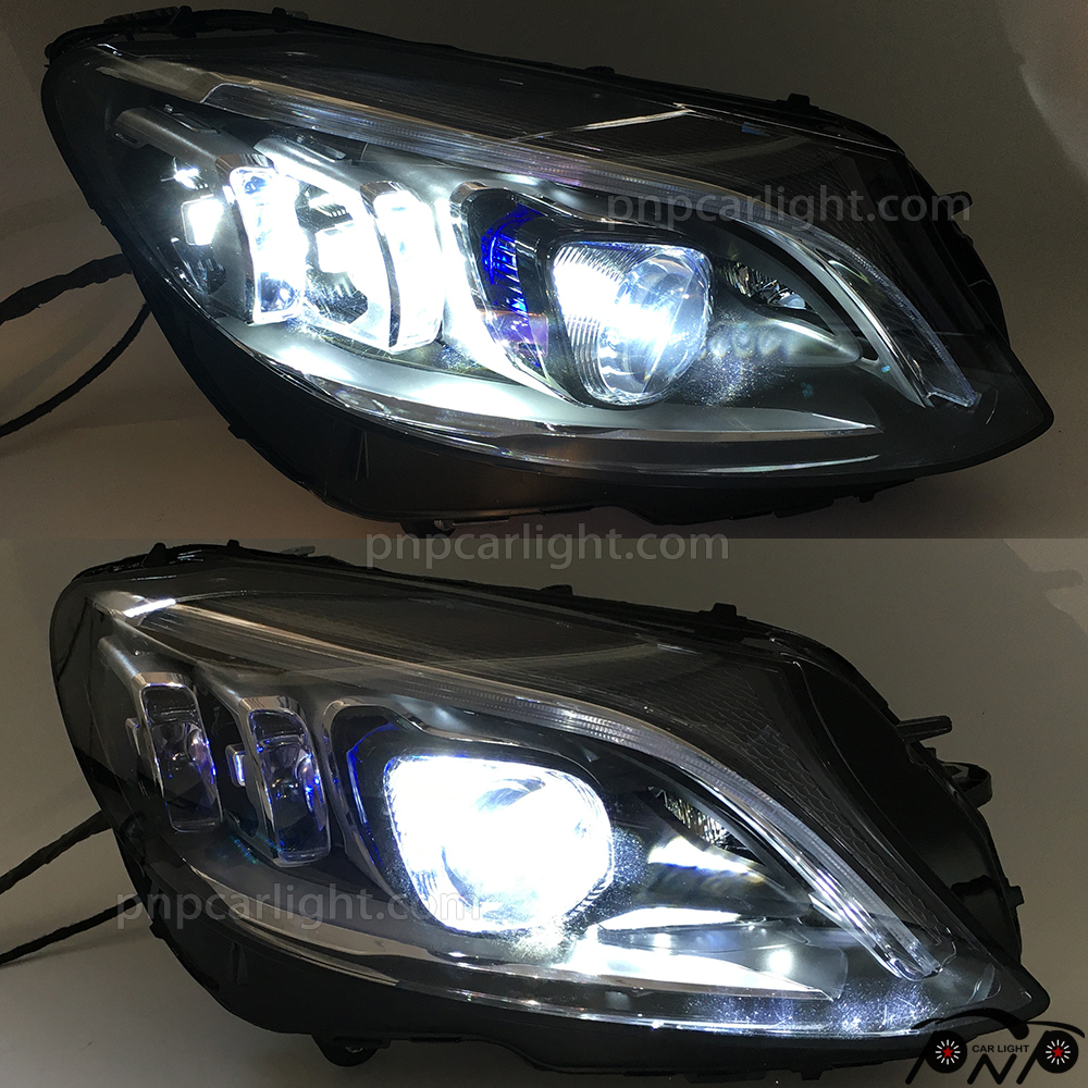 Upgrade LED headlights for Mercedes Benz