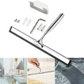 Stainless Steel Window Glass Wiper Cleaner Squeegee Shower Bathroom Mirror Brush