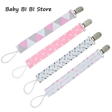 4Pcs Baby Pacifier Dummy Clip Nipple Holder Kids Pacifier Clips Soother Holder