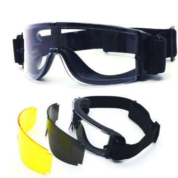 Shade Accessories X800 Tactical goggles CS shooting goggles anti-fog anti-wind and sand