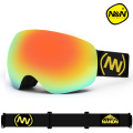 NANDN SNOW Ski glasses Large Lens Anti-fog Man Women ski goggles big ski mask snow snowboard goggles