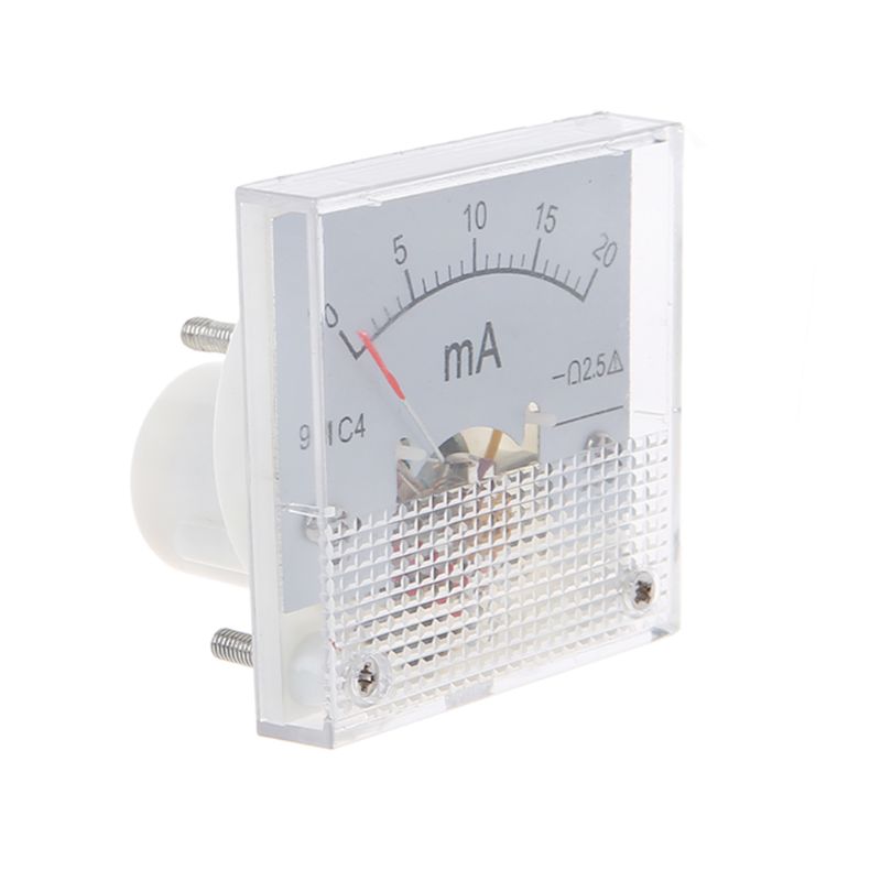 OOTDTY Class 2.5 Accuracy DC 100uA 20mA 30mA 500mA 0-1A 2A 3A 5A 10A 15A 20A 30A Ampere Analog Panel Meter Ammeter 91C4