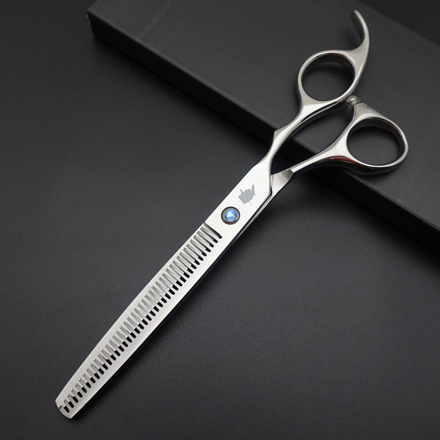 SMITH CHU Professional Hair dressing scissors 7 inch Thinning Barber shears 38 teeth 25% Thinning rate S037