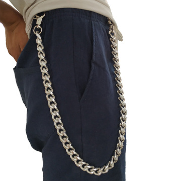 Pants Chain Trousers Key Chains Unisex Trendy Metal Punk Wallet Belt Keychain Jewelry Accessories