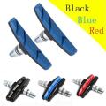 Brake Cycling Pads Shoes For BMX Road MTB Sports Bike Bicycle Cycling Bicycle Parts Bicycle Brake 2 Pairs V Type Silent