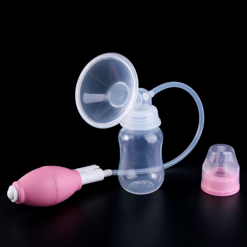 1 Set Breast Pump Manual Control Valve Mom Breastfeeding Baby Milk Suction Feeding Newborn Bottle Powerful Collector Pump