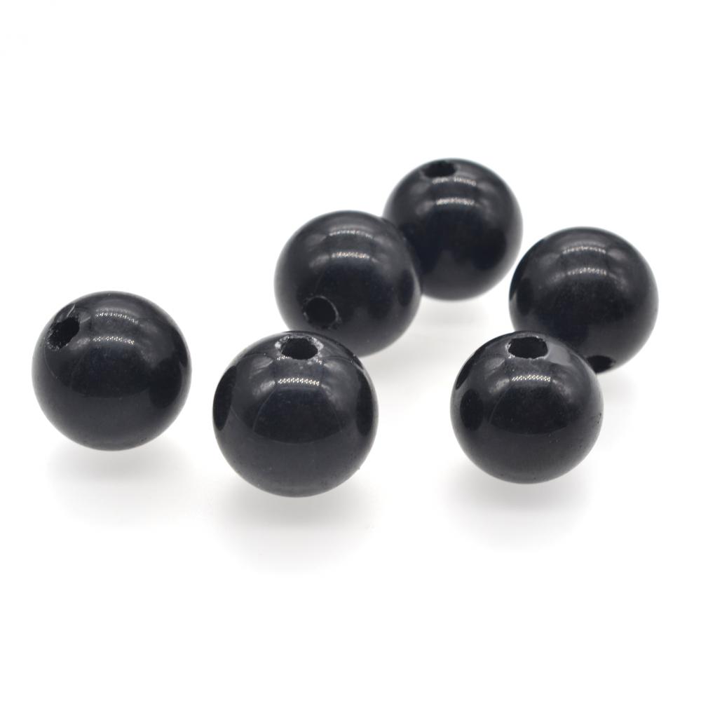 Black Obsidian 10MM Balls Healing Crystal Spheres Energy Home Decor Decoration and Metaphysical