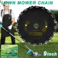 Chain Saw Tooth BrushCutter Grass Blade Heavy Duty 9" for Gas/Electric Trimmer A