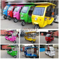 Adult Electric Motorcycle Tricycle Tuk Tuk Car With Solar Panel Three Wheels Passenger Vehicles
