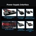 800W 110~220V PC Power Supply 12cm LED silent Fan with Intelligent temperature control Intel AMD ATX 12V for Desktop computer