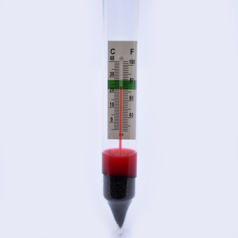 1pc hydrometer density meter densitometer densimeter 1.000-1.040 Warm seawater density meter attached salt water Densitometers