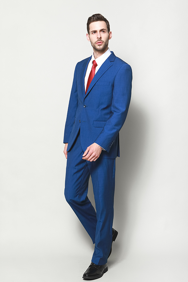 MEN'S CLASSIC SUITS WITH WOOL TOUCH