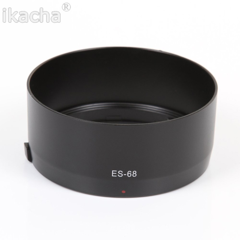 New ES68 ES-68 Camera Lens Hood for Canon EOS EF 50mm f/1.8 for STM 49mm lens protector Camera Accessories