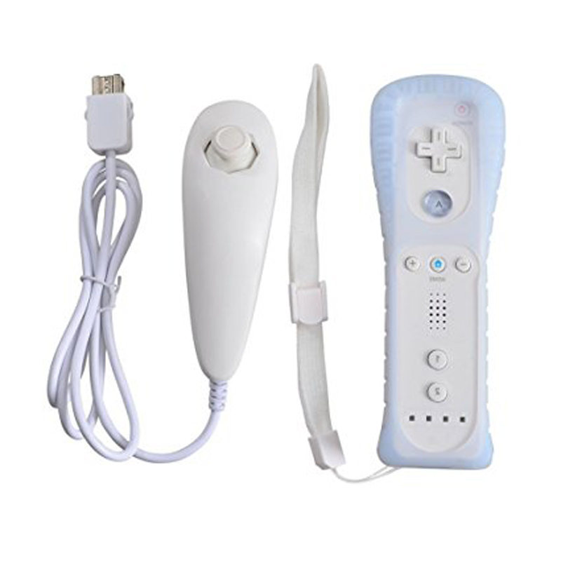 For Nintend Wii Wireless GamePad Remote Controle Without Motion Plus+Nunchuck Controller Joystick For Nintendo Wii Accessories
