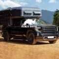 Pick Up Truck Bed Camper Overland Slide In Aluminum Fiberglass Flatbed Truck Camper For Pickup With Toilet