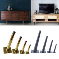 Furniture Legs Slant Iron Kitchen Cabinet Couch Sofa Table Bed Lounge Leg Feet