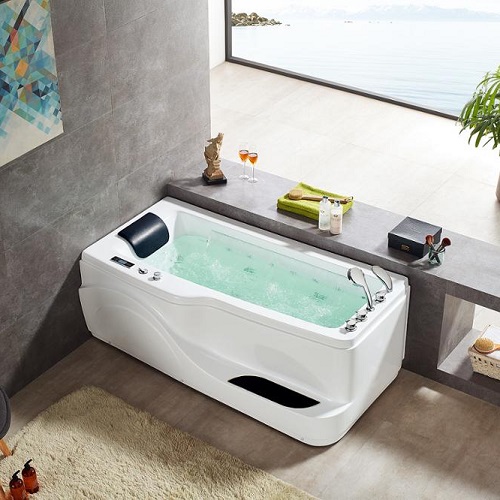 Surfing Acrylic Household Small-sized Bathtub