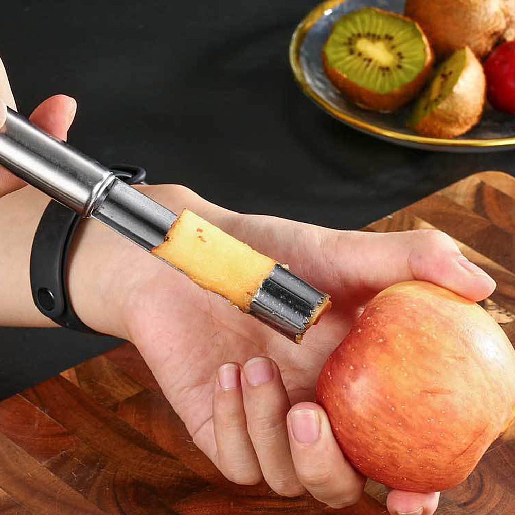 Stainless Steel Fruit Jujube Core Seed Remover Separator Pitter Kitchen Gadget Apple Corer Remover pepper Remove Pit