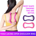 Home Yoga Beauty back artifact Yoga ring open back open shoulder beautiful back artifact Pilates ring Fitness Accessories