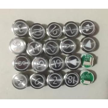 KONE elevator round button/KONE lift spare parts/KDS50/KDS300, stainless steel button with braille