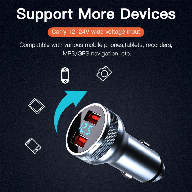 USB Car Charger For iphone 12 11 36W Quick Charge 3.0 Fast Charging Charger For Xiaomi Auto Type C QC PD 3.0 Mobile Phone Charge