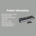 Music Electronic Organ With 61 Keyboard and Micro-phone Musical Puzzle Toys For Children &T8