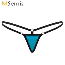 Womens Knickers Erotic Extreme Bikini Thong Sexy Super Low Rise T-Back Mini Briefs Underwear Ladies Micro Slip G-String Panties