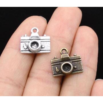 30pcs/lot--15x14mm, Antique silver plated/bronze plated camera charms ,DIY supplies, Jewelry accessories