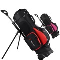Genuine Sport Golf Cart Bag With Wheel Standard Stand Caddy Golf Cart Bag Standard Ball Travel Trolley Bags Anti-Friction A7099